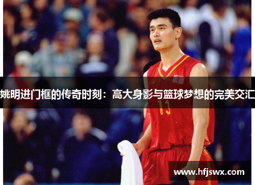 姚明进门框的传奇时刻：高大身影与篮球梦想的完美交汇